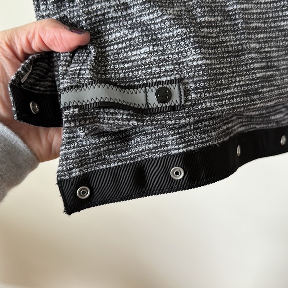 Lululemon Vinyasa Scarf Coco Pique Black White - Picture 6 of 7